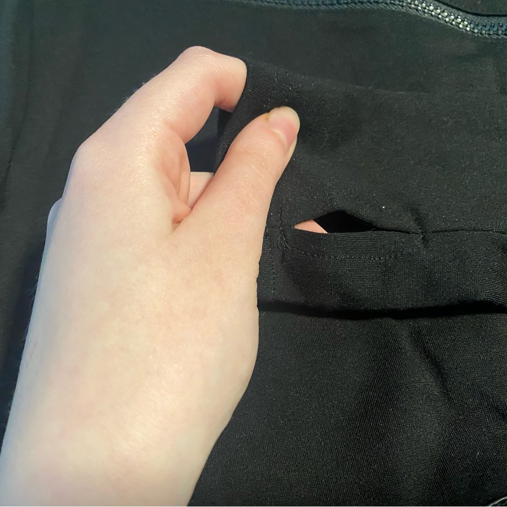 Killstar Black Long Sleeve Top with  Mesh And Zipper Detail - Picture 4 of 6